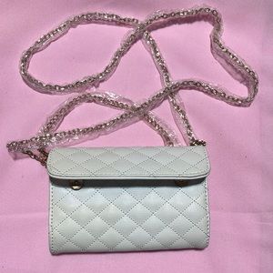 VEGAN‎ shoulder bag WHITE COLOR jPARA CELULAR PRAC